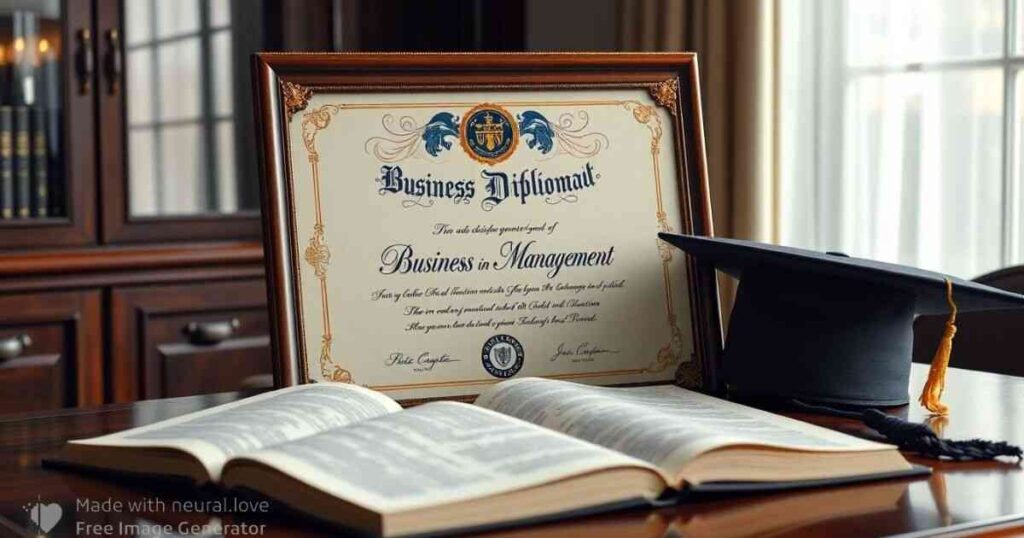 Diploma in Business Management Past Papers