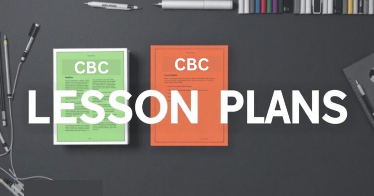 Free CBC Lesson Plans for Primary School Teachers