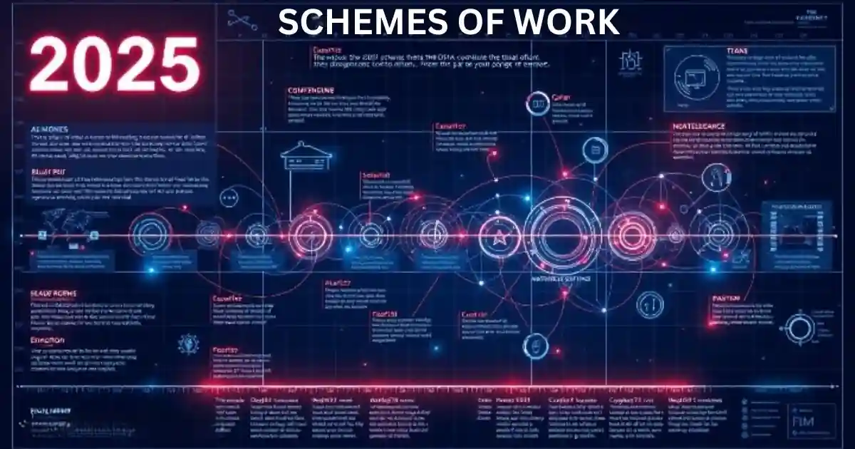 2025 GRADE 8 SCHEMES OF WORK