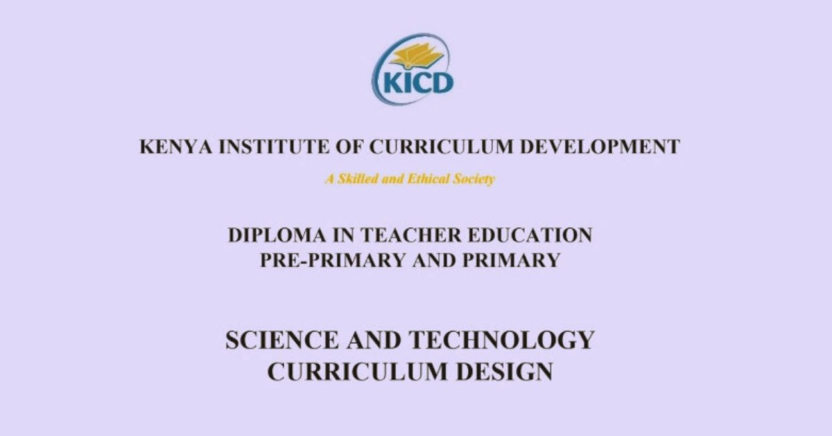 Diploma in Teacher Education Curriculum Designs