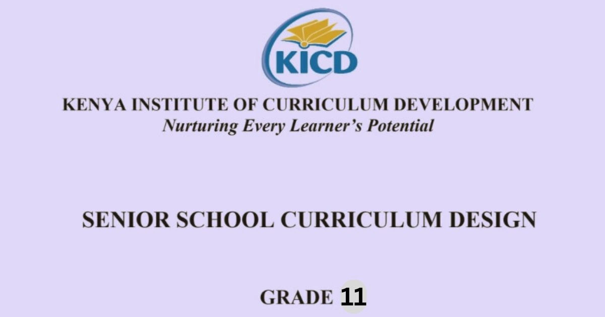 Free Grade 11 Curriculum Designs