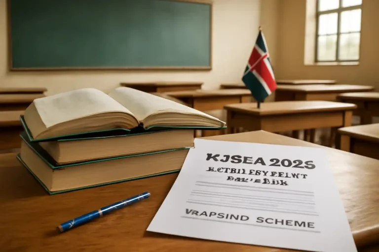 KJSEA 2025 Knec assessment papers with marking scheme