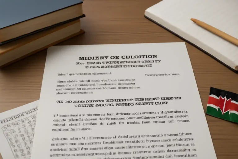 Ministry circular suspending use of KPEEL school funds in 24 counties