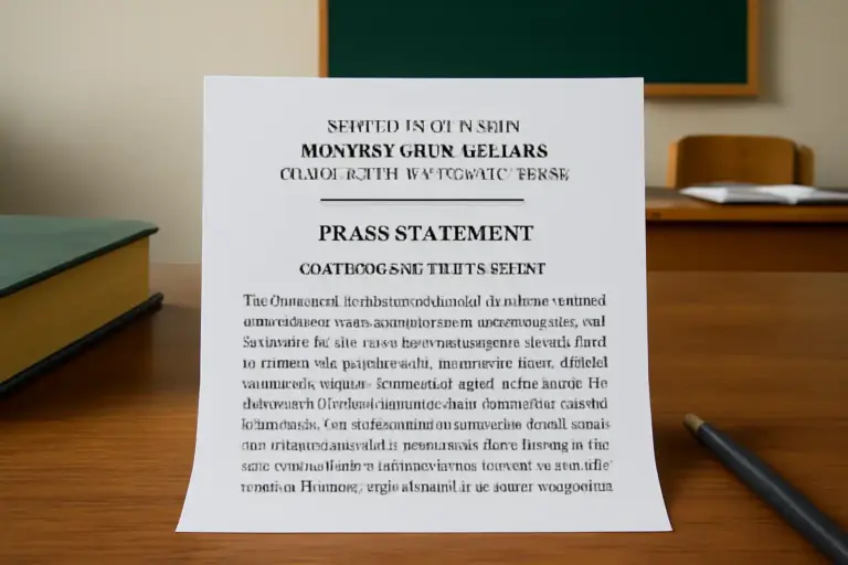 Ministry circular: press statement on Grade 10 placement results