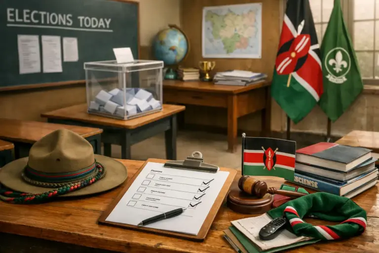 KSA concludes zonal & sub county elections of scouts leaders